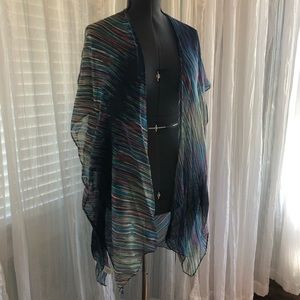 multi color kimono